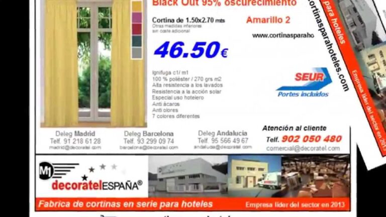 Telas ignífugas: seguridad y estilo en la decoración hotelera