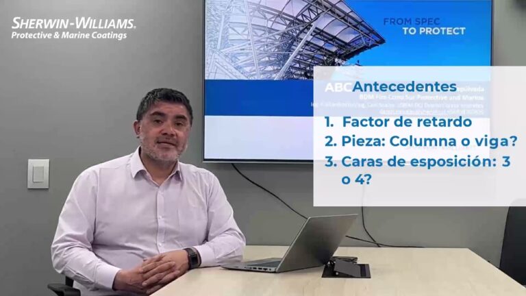 Vigas protegidas: materiales intumescentes eficaces